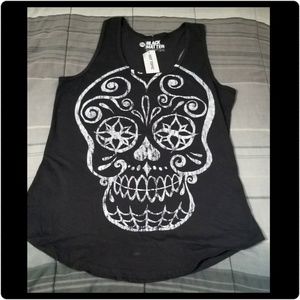Dia de Los Muertos Sugar Skull tank top Hot Topic